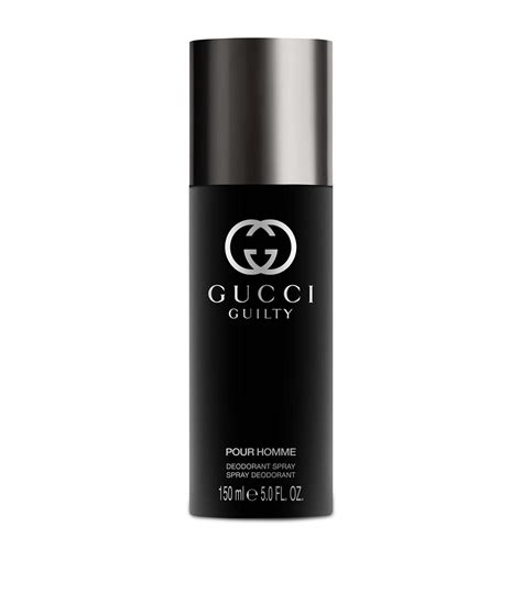 gucci by gucci pour homme deodorant spray 100ml|Gucci guilty for men price.